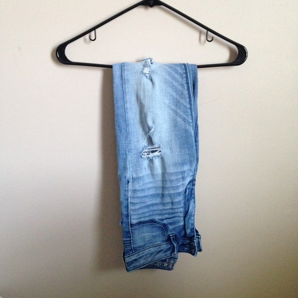 Ripped AE sky high jeggings