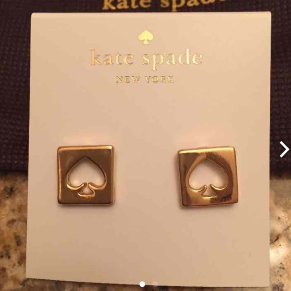 Kate Spade Earrings • Classic spades