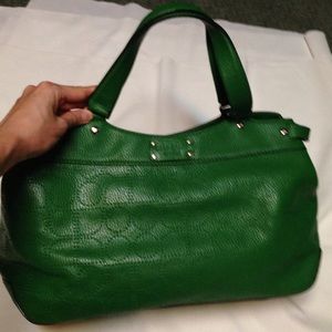 Kate Spade leather Green purse never used