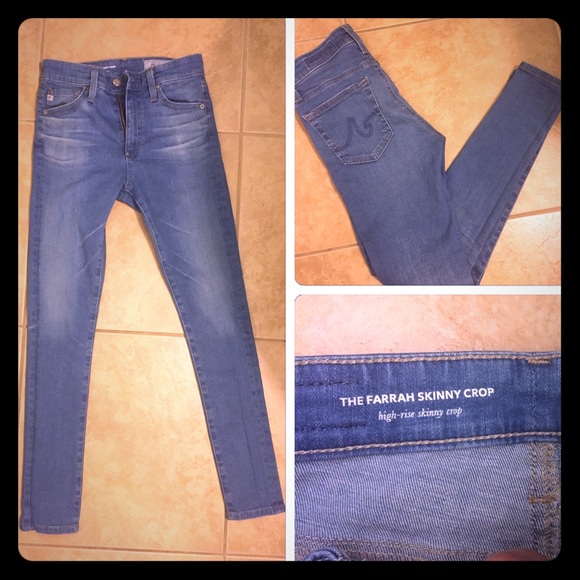 AG jeans Farrah skinny crop size 24