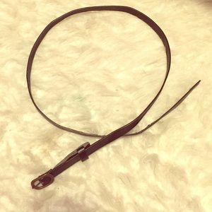 🏳BOGO🏳Thin Black Belt W Gold Buckle