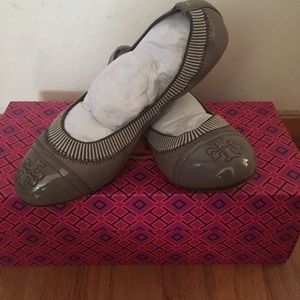 SALE!! Tory Burch 'Gabby' Capped Toe Ballet Flat