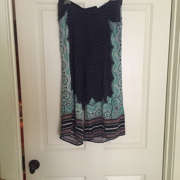 Luka Wide Leg Cropped Pants