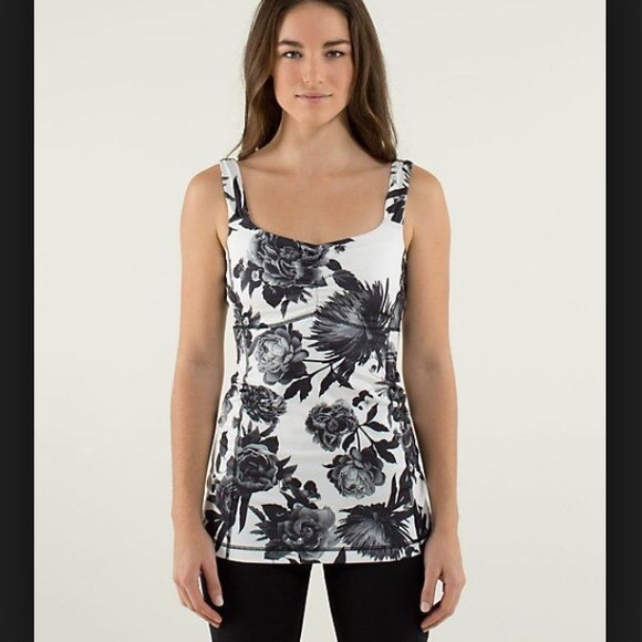 Lululemon floral tank