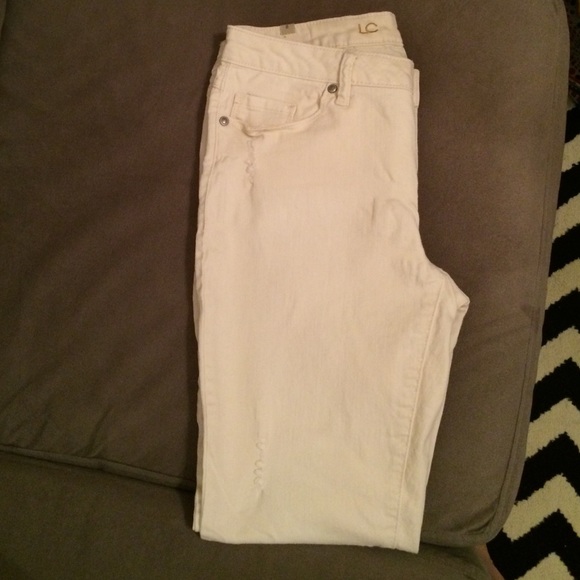 LC Lauren Conrad ivory jeans