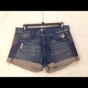 Roll up 7 For Mankind Roll Up Short