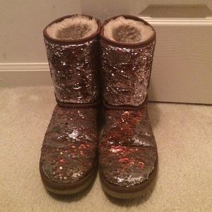 sparkly Ugg boots