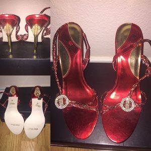 Wild Rose 4" Stiletto Sandal