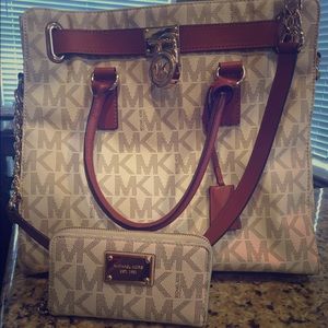 Michael Kors purse and wallet