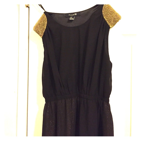 Long black formal dress