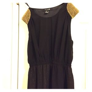 Long black formal dress