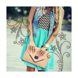 Windsor Chevron Dress