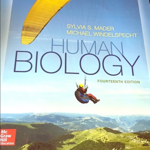 Human Biology 5, 14th edition textbook.