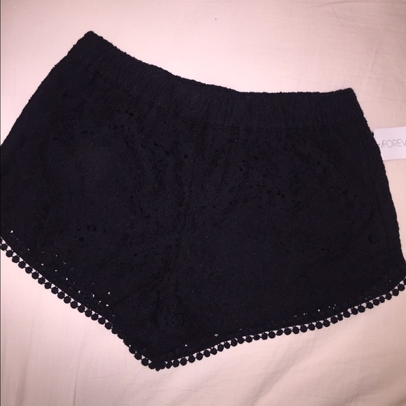 Forever 21 black shorts