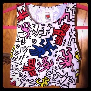 Keith Haring Crop top (medium)