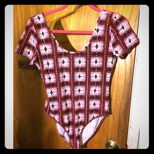 Printed Bodysuit (large)