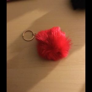 Free W/ Bundle! Faux Fur Pom Pom keychain