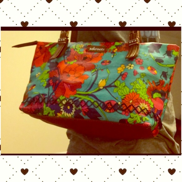 Multi-colored Sakroots bag