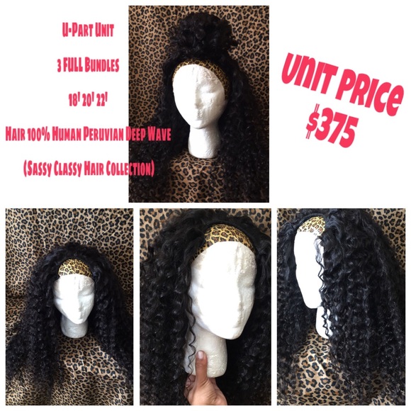 ✨Peruvian Deep Wave 18' 20' 22' U-part Unit🌟 - Picture 1 of 2