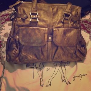 Junior Blake Leather Tote/Shoulder Bag