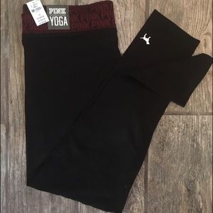 NWT Victoria Secret PINK Yoga Leggings