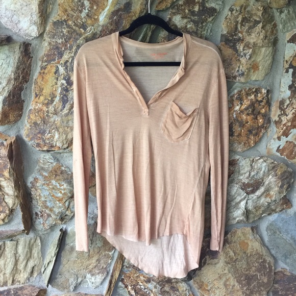 Joe Fresh Tan Burn Out Henley