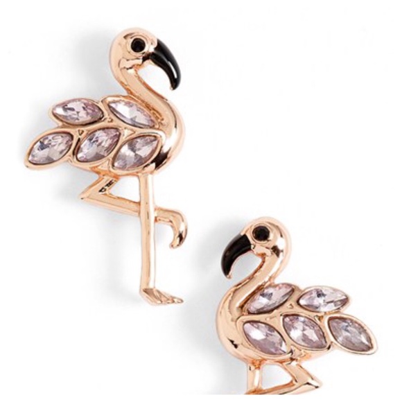 kate spade new york flamingo stud earrings - Picture 2 of 4