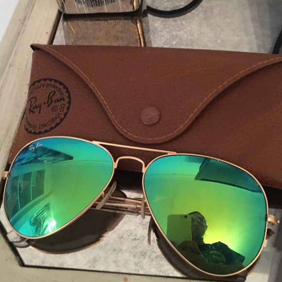 Rayban aviator flash lenses (standard size) - Picture 1 of 4