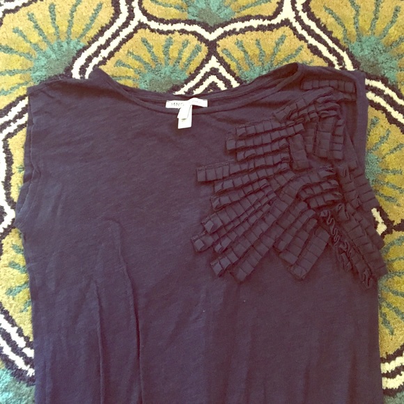 MNG Ruffle T-shirt