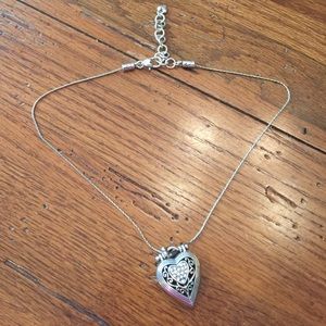 Brighton Heart of Gold Charm Melodic Locket