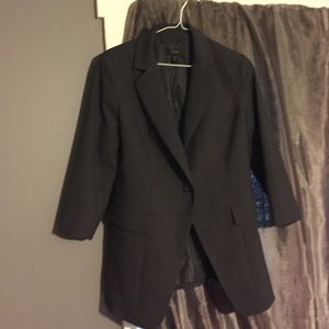 Jessica Simpson boyfriend blazer with 3/4 sleeve