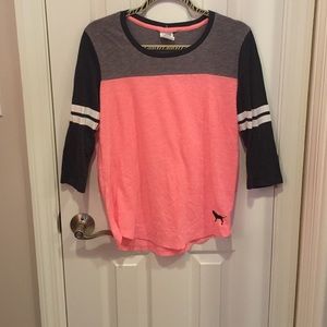 Victoria's Secret baseball tee