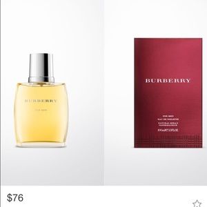 Burberry cologne for men