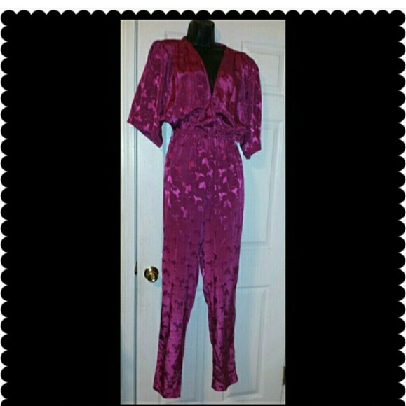RELISTED!! Beautiful pink Nina Piccalino Jumpsuit