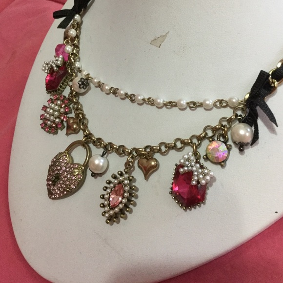 Betsey Johnson Charm Necklace - Picture 4 of 4