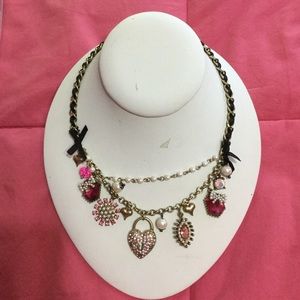 Betsey Johnson Charm Necklace