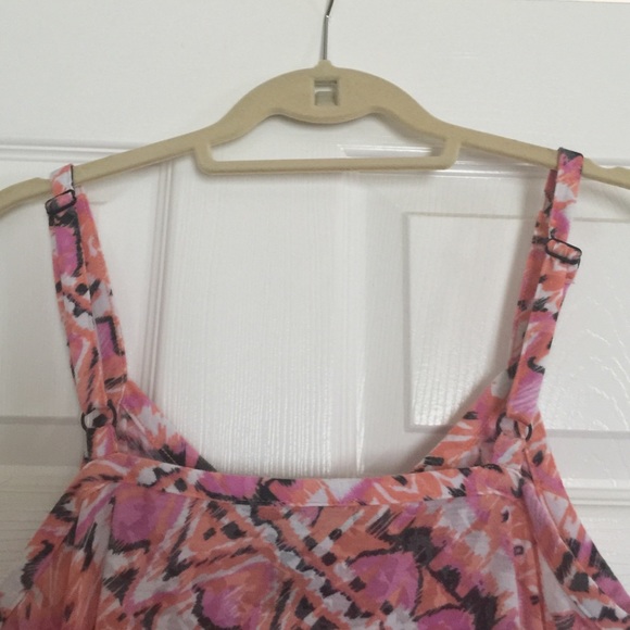 Inc. Multi-color tank top with adjustable straps. - Picture 4 of 4