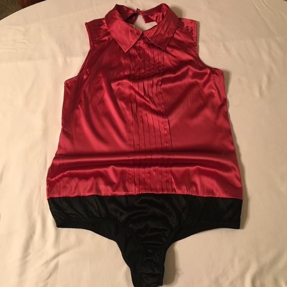 MODA international silk bodysuit