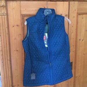 Lands End Vest- Teal