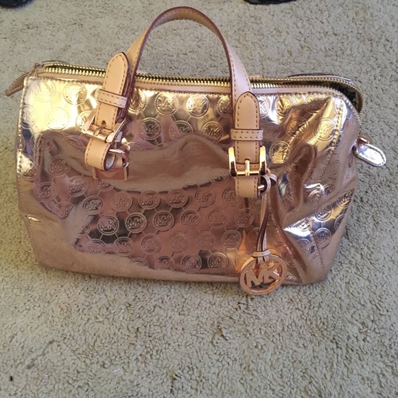 Michael Kors Gold Foil Purse