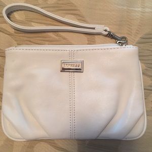 Express White Wristlet