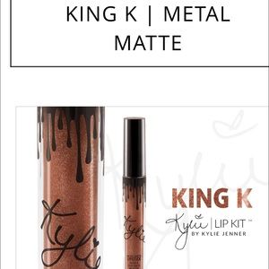 King k metal matte. never used. In box