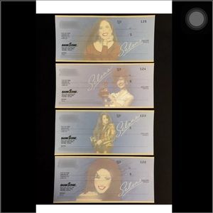 Selena Quintanilla rare checks by bank1