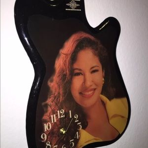Selena Guitar clock! MEGA RARE