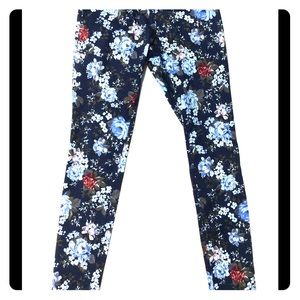 Motherhood Floral Maternity Jeans