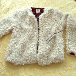 Vans faux fur shearling jacket.