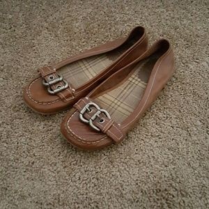 Bakers buckled flats