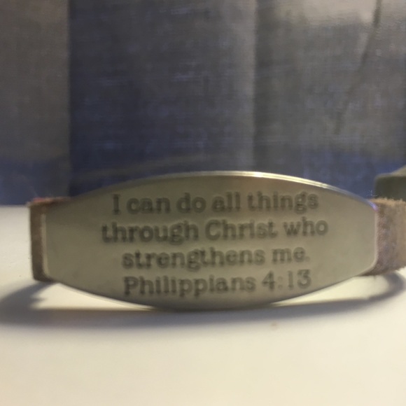 Good works bracelet with bible verse
