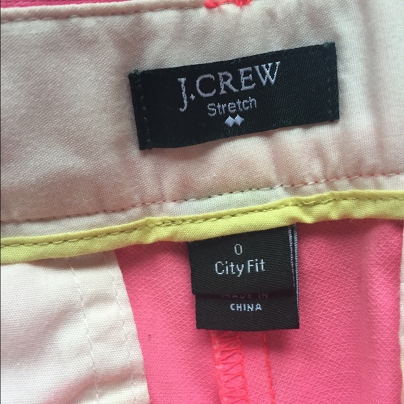 J. Crew Pink City Fit Pants - Picture 2 of 4