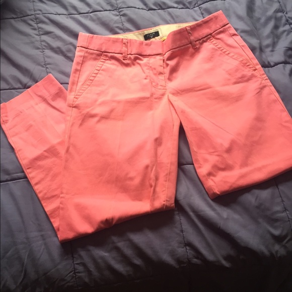 J. Crew Pink City Fit Pants - Picture 3 of 4